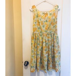 Floral 60s Vintage Dress